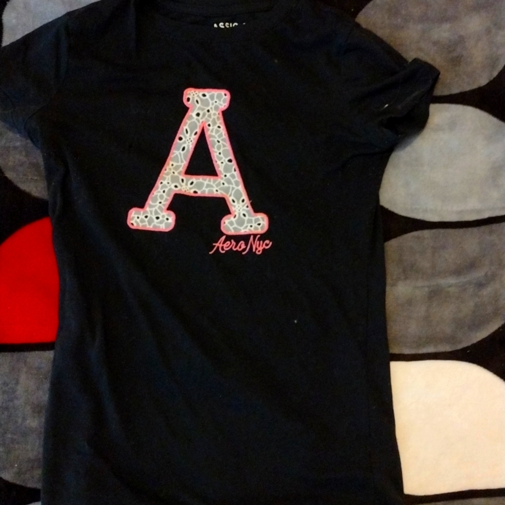 Black Aeropostale shirt